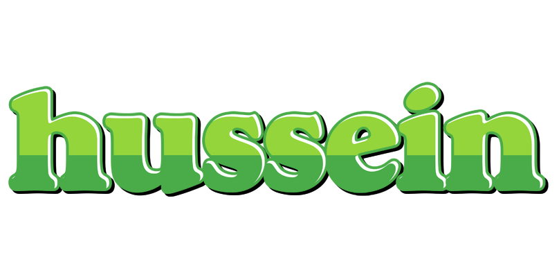 Hussein apple logo
