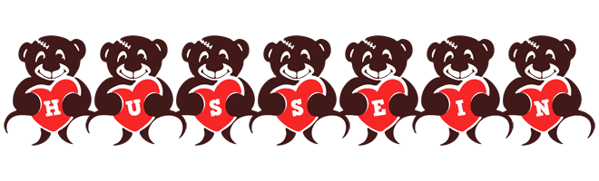 Hussein bear logo