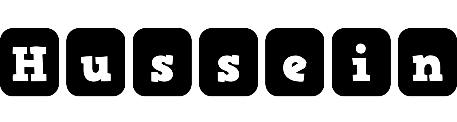Hussein box logo