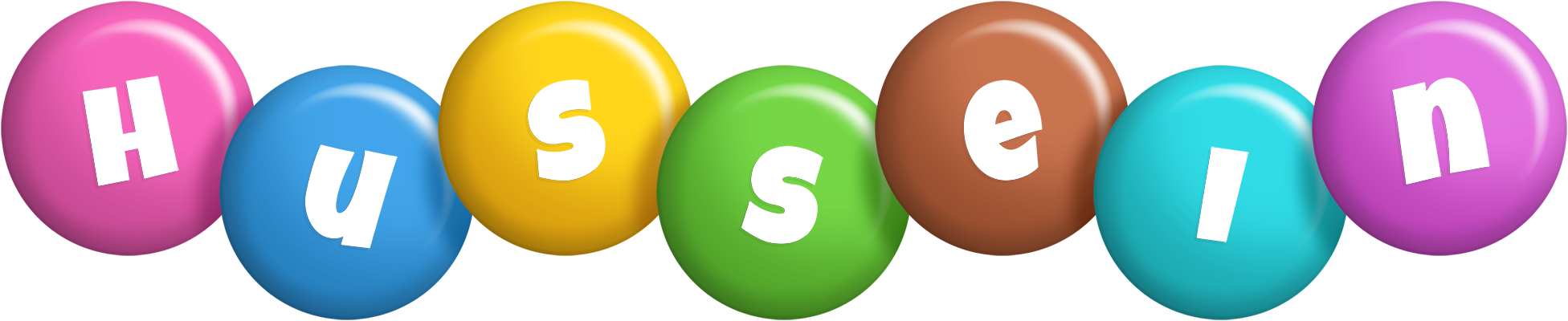 Hussein candy logo