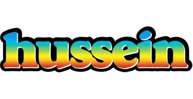 Hussein color logo