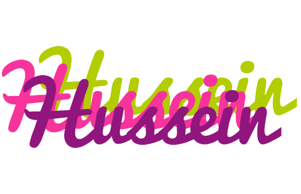 Hussein flowers logo