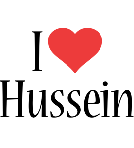 Hussein i-love logo