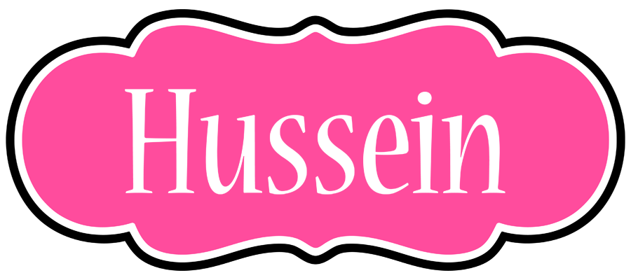 Hussein invitation logo