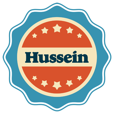 Hussein labels logo