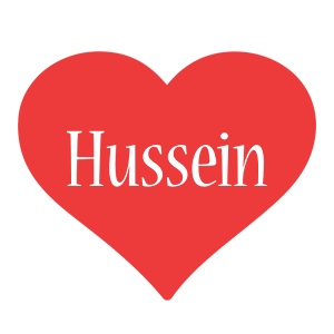 Hussein love logo