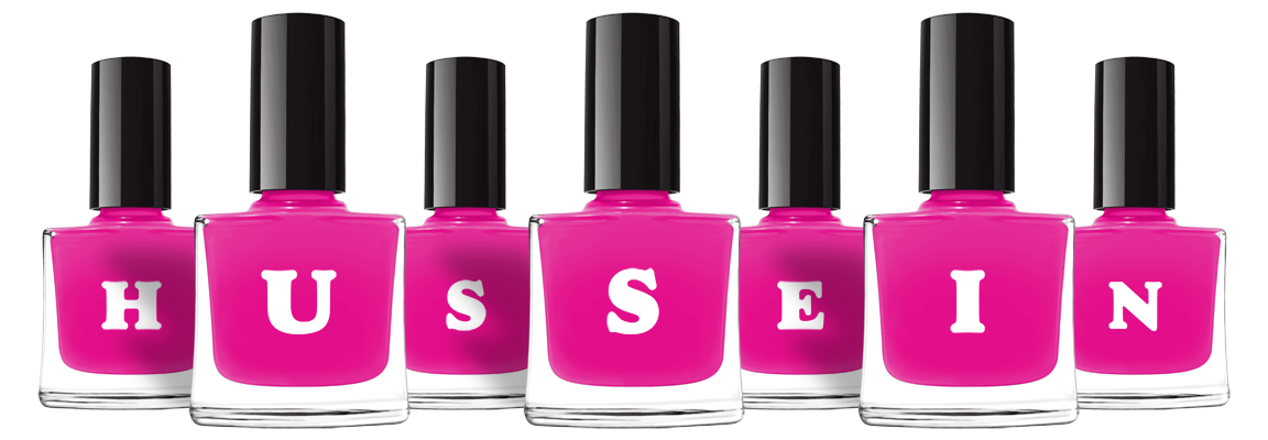 Hussein nails logo