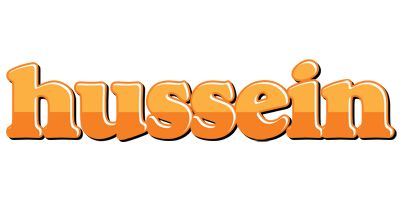 Hussein orange logo