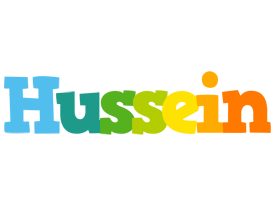 Hussein rainbows logo