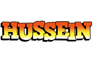 Hussein sunset logo
