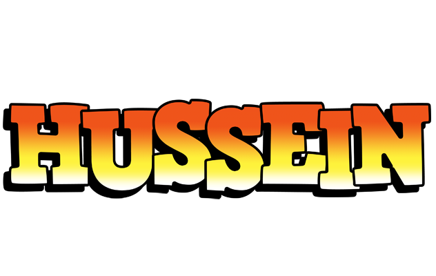 Hussein sunset logo