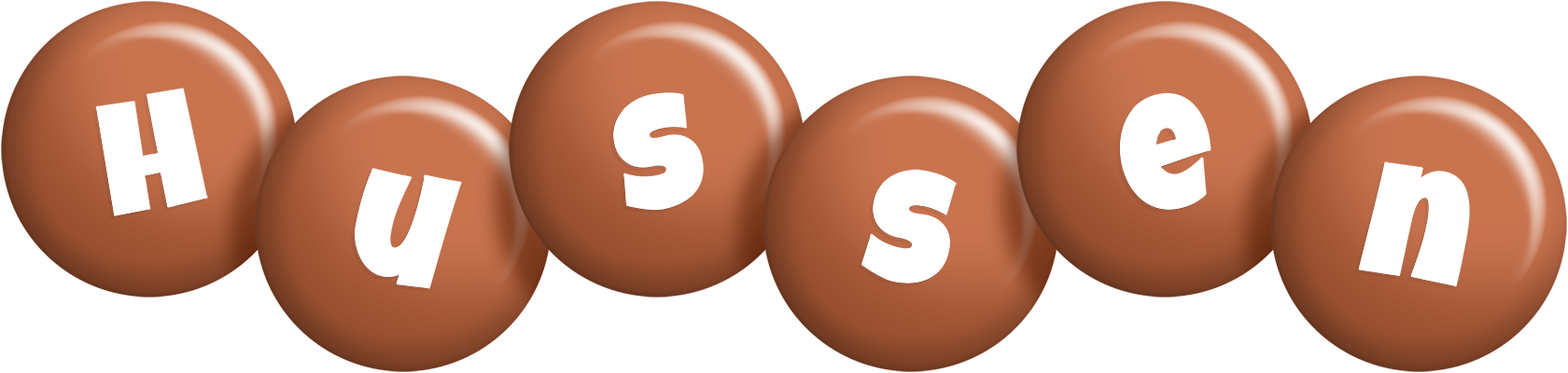 Hussen candy-brown logo