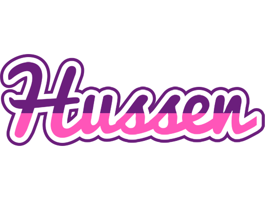 Hussen cheerful logo