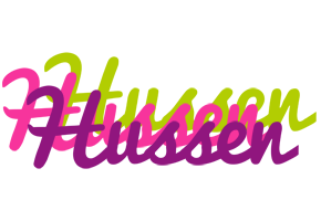 Hussen flowers logo