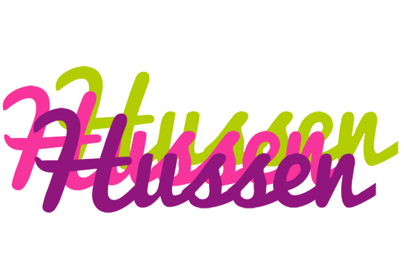 Hussen flowers logo