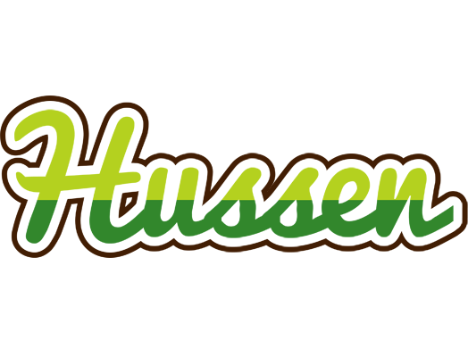 Hussen golfing logo