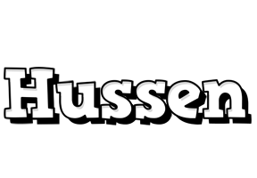 Hussen snowing logo