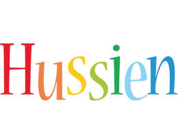 Hussien birthday logo