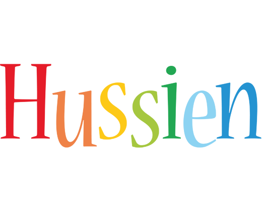 Hussien birthday logo