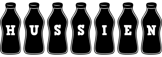 Hussien bottle logo