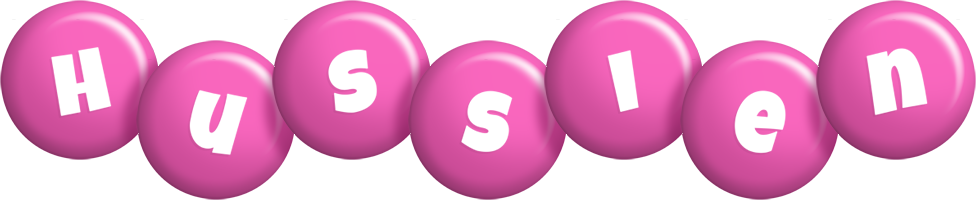 Hussien candy-pink logo