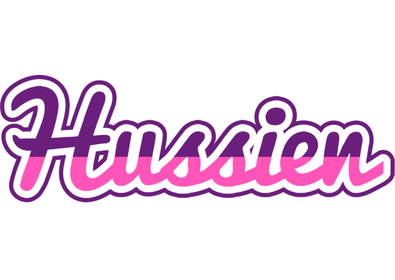 Hussien cheerful logo