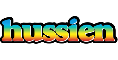 Hussien color logo