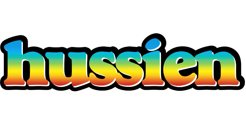 Hussien color logo
