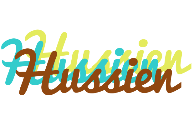Hussien cupcake logo