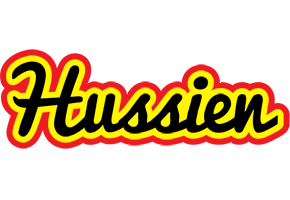 Hussien flaming logo