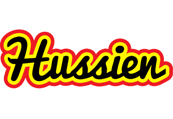 Hussien flaming logo