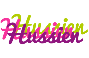 Hussien flowers logo