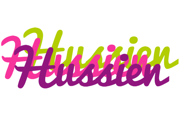 Hussien flowers logo