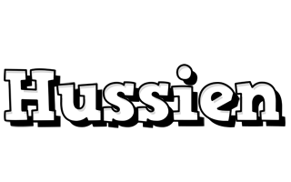 Hussien snowing logo