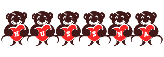 Hussna bear logo