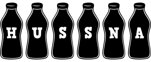 Hussna bottle logo