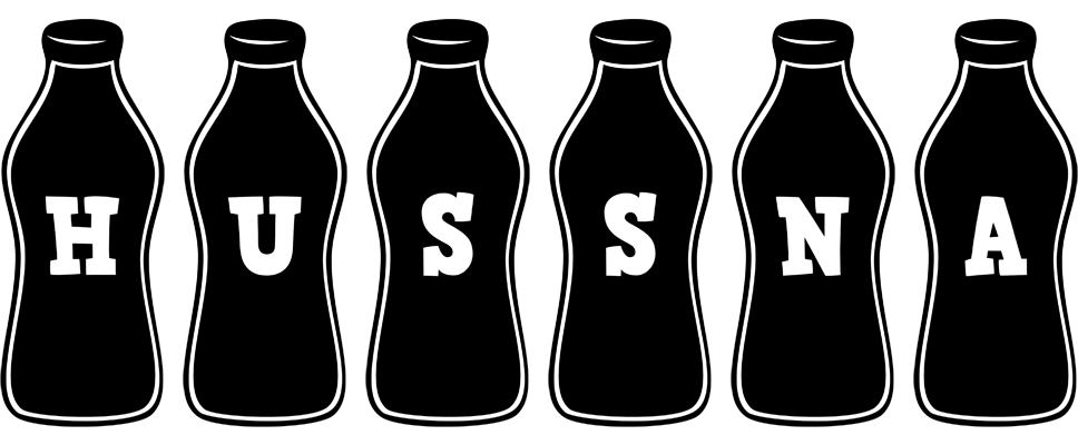 Hussna bottle logo