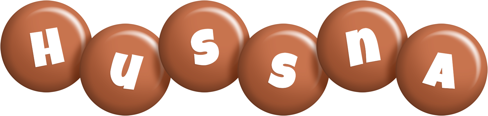 Hussna candy-brown logo