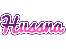 Hussna cheerful logo