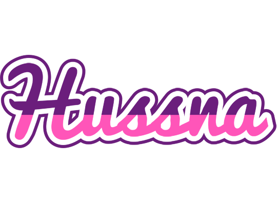 Hussna cheerful logo