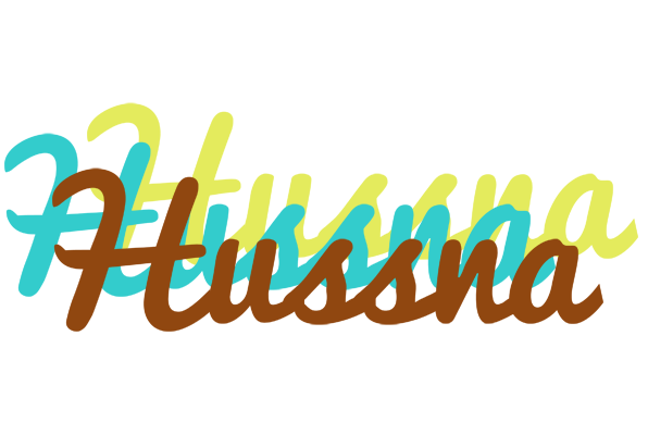 Hussna cupcake logo