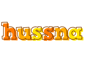 Hussna desert logo