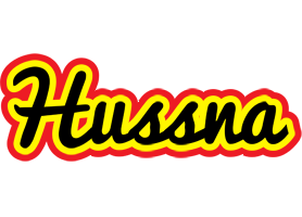 Hussna flaming logo