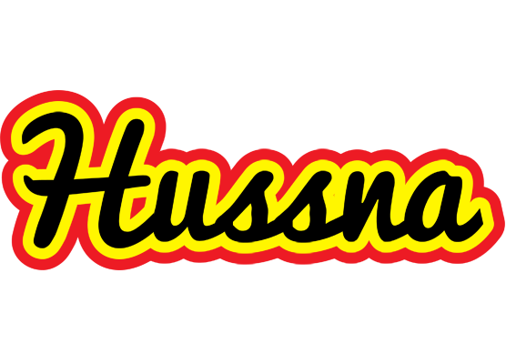 Hussna flaming logo