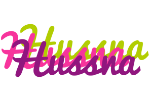 Hussna flowers logo