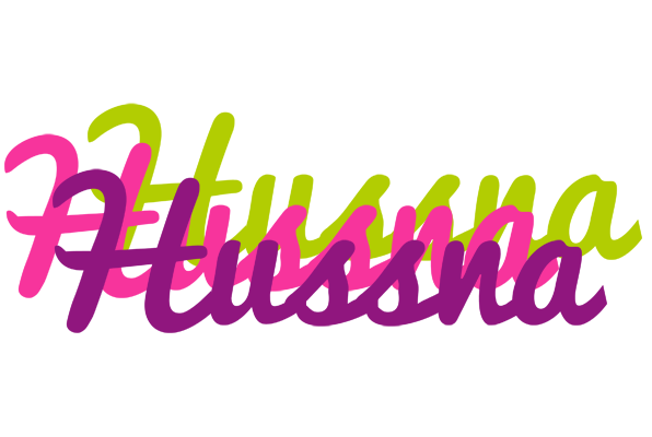 Hussna flowers logo