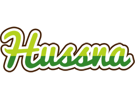 Hussna golfing logo