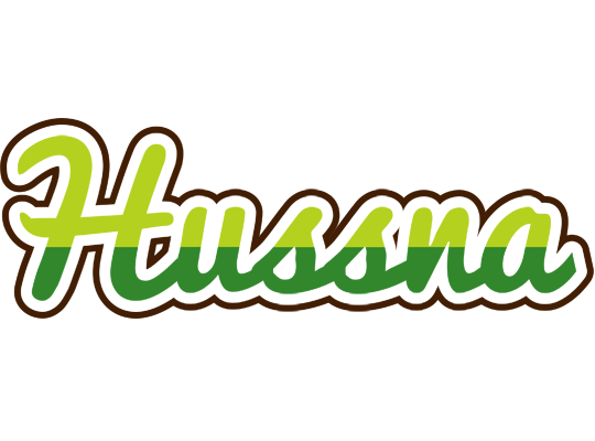 Hussna golfing logo