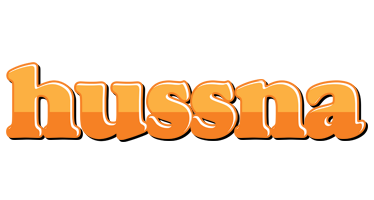 Hussna orange logo