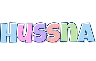 Hussna pastel logo